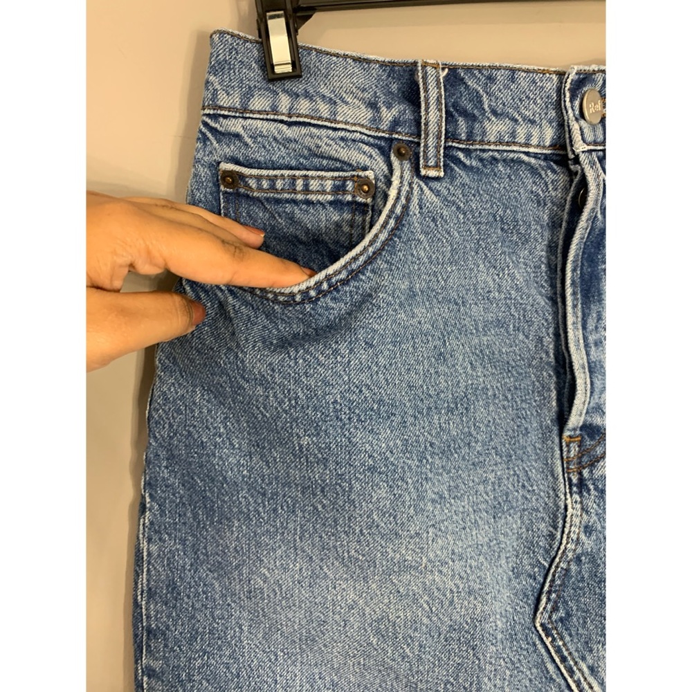 Reformation Denim Cherry Skirt - Picture 4 of 6